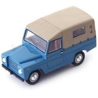【中古】ミニカー 1/43 シュコダ トレッカー つまみ上げる 幌付き添い人 1966(青碧×象牙色) 「Avenue43つづき物」 [60097]