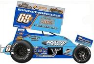 【中古】ミニカー 1/18 Shannauer Plumbing/ Hess Iron Sprint Car 2022 Lance Dewease #69K [A1822008]