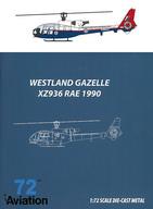 【中古】ミニカー 1/72 ウエストランド ガゼル RAE (王立航空研究所) XZ936 1990 [AV72-24-012]