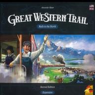 【中古】ボードゲーム グレート・ウエスタン・トレイル 拡張 北部への道 第2版 英語版 (GREAT WESTERN TRAIL 【Second Edition】： Rails to the North) [日本語訳付き]