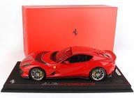 【中古】ミニカー 1/18 Ferrari 812 Competizione 2021 Red Corsa 322 容れもの付 [P18207B3RV]