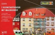 【中古】鉄道線路ひな形 HOゲージ 2 KLEINSTADTHAUSER MIT MALERGERUST 精神的な統合一揃いの道具 [130494]