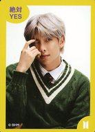 【中古】キャラカード [単品] アールエム(BTS/防弾少年団) 絶対YESカード ノーマル 「え!BTSマニアなんですか?」 同梱品画像