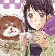 【中古】マグカップ・湯のみ 名瀬美月 描き下ろしイラストコースター 「劇場版 境界の彼方 -I’LL BE HERE- 未来篇」 入場者プレゼント画像