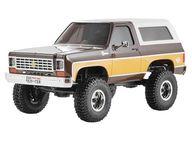 【中古】ラジコン 1/24 シボレー K5 ブレイザー(ブラウン) 「リアリスティックRC完成モデル」 2.4GHz仕様 [FMS12403RTRBR]