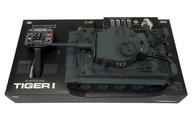 【中古】ラジコン 1/24 ＦＲＧ重特車 虎I すべり出し型(ジャーマングレー) 「RC揉みあい貯蔵タンク続きもの」 27.145MHz遣りくち(ダンス楽隊4) [BT-5]