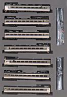 【中古】鉄道線路ひな型 1/150 JR 183系急行列車市街電車 福知山市街電車区・クハ183-801 7両書き割り [92975]