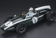 【中古】ミニカー 1/18 クーパー T53 1960 連合王国GP ウィナー J.ブラバム #1 発動機ボンネット開閉 ドライバーフィギア付 「GP REPLICASつづき物」 [GRP160AWD]