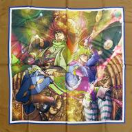 【中古】アクセサリー(非金属) 第2部キービジュアル シルク製スカーフ 「はるやま×ジョジョの奇妙な冒険 第二部 戦闘潮流」