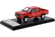 【中古】ミニカー 1/43 NISSAN DATSUN 4WD Double Cab AD 1985(赤いこと) 「ご機嫌・謂われ因縁つづき物」 [HS422RE] おもちゃ-ミニカー・トイカー