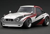 【中古】ミニカー 1/18 Toyota Sports 800 NOB Hachi Ver(白いこと) [IG3097]