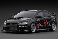 【中古】ミニカー 1/18 Mitsubishi Lancer Evolution X CZ4A(ブラックメタリック) [IG3435]