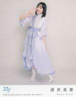【中古】キャラカード 清井美那(22/7(ナナブンノニジュウニ)) アーティストトレカ(カード) 「CD 旅人算 完全生産限定盤A」 封入特典画像