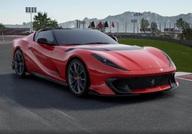 【中古】ミニカー 1/18 Ferrari 812 Competizione A Red Corsa 322 Diamont Matt Grey Corsa Wheels/Horizontal Grey Stripe 容れもの付 [P18209D2V]
