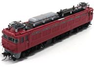 【中古】鉄道線路ひな形 HOゲージ 1/80 交直両用灯し火行政官庁車 EF81形300番代 赤13号(さくら色さくら色) 常磐線手合い [12093]
