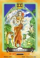 【中古】アニメ系トレカ/タロットカード/ああっ女神さまっ パーフェクトコレクション TAROT 21：XXI 世界画像