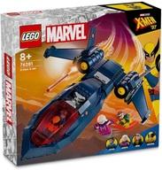 【中古】おもちゃ LEGO X-MEN X-ジェット 「レゴ マーベル スーパー・ヒーローズ」 76281画像