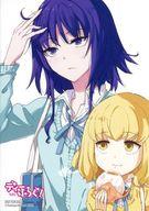 【中古】キャラカード 柴崎芦花＆烏山千歳 オリジナルイラストカード 「コミックス ディーふらぐ! 第18巻」 ゲーマーズ購入特典画像