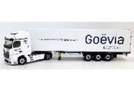 【中古】ミニカー 1/43 メルセデス アクトロス 5 トレーラ GOEVIA [116977]