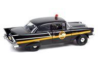 【中古】ミニカー 1/18 1957 Chevrolet 150 Sedan - Kentucky State Police 「Highway 61」 [HWY-18027]