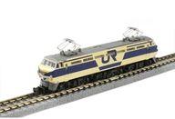 【新品】鉄道線路ひな型 Zゲージ 1/220 EF66形明かり政府機関車 テスト作業ペンキ塗り機 [T008-2]