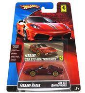 【中古】ミニカー 1/64 FERRARI 308 GTS QUATTROVALVOLE(ぶどう酒赤いこと×黒いこと) 「Hot Wheels FERRARI RACER」 [N5560-0519]