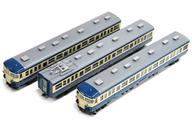 【中古】鉄道線路ひな形 HOゲージ 1/80 115系 800番代 非冷房装置 横須賀色 基本原理3両書き割り [1-115-01]