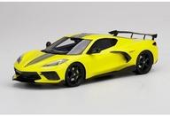 【中古】ミニカー 1/18 シボレー コルベット スティング花の冠 IMSA GTLMチャンピオンシップ～版(アクセレレートイエロー) 「TOP SPEEDつづき物」 [TS0389] 乗り物のおもちゃ-車-おもちゃ