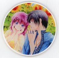 【中古】コースター ヨナ＆ハク(ひまわり) 「暁のヨナ(原作版) コラボレーションカフェ トレーディングアクリルコースター」画像