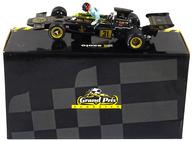 【中古】ミニカー 1/18 ロータス Type 72D オーストリアGP 1972 Exoto Lotus エマーソン・フィッティパルディ フィギュア付 John Player Special #31(ブラック&times;ゴールド) [GPC97032]｜ネットショップ駿河屋　店