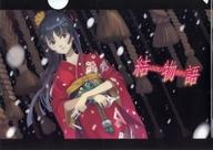【中古】クリアファイル 戦場ヶ原ひたぎ A4クリアファイル 「結物語」 アニメガ購入特典画像