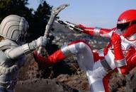 【中古】アニメ系トレカ/轟轟戦隊ボウケンジャー カードガム コーラ味 キャラクターカード 44：ボウケンレッドVSカース画像