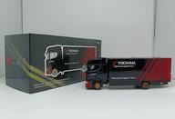 【中古】ミニカー 1/64 スカニア S 730 - RHD YOKOHAMA(黒いこと×赤いこと) [KS-017-122]