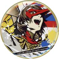 【中古】バッジ・ピンズ クロウ 缶バッジ 総攻撃フィニッシュ 「ペルソナ5」 明智吾郎の華麗なる日常参加景品