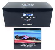 【中古】ミニカー 1/18 BWT アルピーヌ F1 野球クラブ A523 ピエール・ガスリー 2023 [117230110]