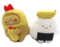【中古】ぬいぐるみ とんかつ＆やま(天むす) 旅するいきたいてのりぬいぐるみ仕掛ける 「すみっコぐらし」 すみっコとやまいっぱいおみやげ販売店制限事項