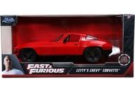 【中古】ミニカー 1/24 シェビー コルベット レティ(レッド) 「ワイルド・スピード ICE BREAK」 [JADA98298]