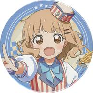 【中古】バッジ・ビンズ 大室櫻子/等身 大缶バッジ 「WEBくじ 大室家 dear sisters 『Ohmuro Family Diner』」 F賞画像