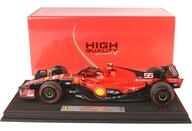【中古】ミニカー 1/18 Ferrari 空想科学小説-23 Bahrain GP 2023 C. Sainz 容れもの無 [BBR231855DIE]