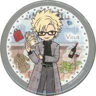 【中古】バッジ・ピンズ ウイルス 缶バッジ 「eeoくじ DRAMAtical Murder」 D賞画像