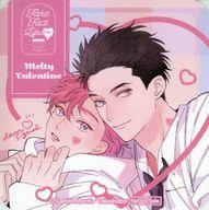 【中古】コースター 嵐＆ハナメ(dear signal/ハート) コースター 「フェイクファクトリップスCafe and more×コラボカフェ本舗BLANC」 ドリンクメニュー注文特典 後半画像