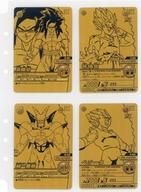 【中古】トレカ データカードダス ドラゴンボールZ 爆烈インパクト＆ドラゴンボール超カードゲーム 爆ゴールドメタリックファイリングシート ゴールド神龍キャンペーン