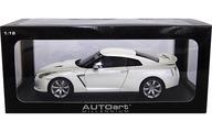 【中古】ミニカー 1/18 NISSAN GT-R R35(ホワイトパール) 「MILLENNIUM」 [77387]