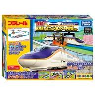 【中古】おもちゃ プラレール 連結!E8系つばさ&トミカアーチ踏切セット|ネットショップ駿河屋 店