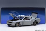 【中古】ミニカー 1/18 ダッジ チャレンジャー R/T スキャットパック ワイドボディ 2022(SMOKE SHOW/グレー) 「オートアート・コンポジットモデルシリーズ」 [71774]｜ネットショップ駿河屋　店