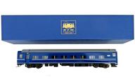 【中古】鉄道線路ひな形 HOゲージ 1/80 国鉄24系25形 オハネフ25-200 銀帯 [1-025-112]