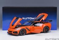 【中古】ミニカー 1/18 シボレー コルベット (C7) ZR1(オレンジ色) 「オートアート・コンポジットモデルシリーズ」 [71279]