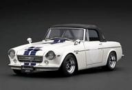 【中古】ミニカー 1/18 DATSUN Fairlady 2000 SR311(白いこと×青碧) [IG2707]