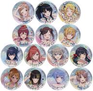 【中古】バッジ・ビンズ 全14種セット 「アイドルマスター シャイニーカラーズ×よみうりランド カンバッジ A tropical style」