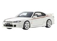 【新品】ミニカー 1/43 日産 シルビア S15 スペックR ニスモ エアロ (ホワイト) [KSR43125W]